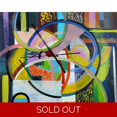SOLD Abstract Modern Art 130